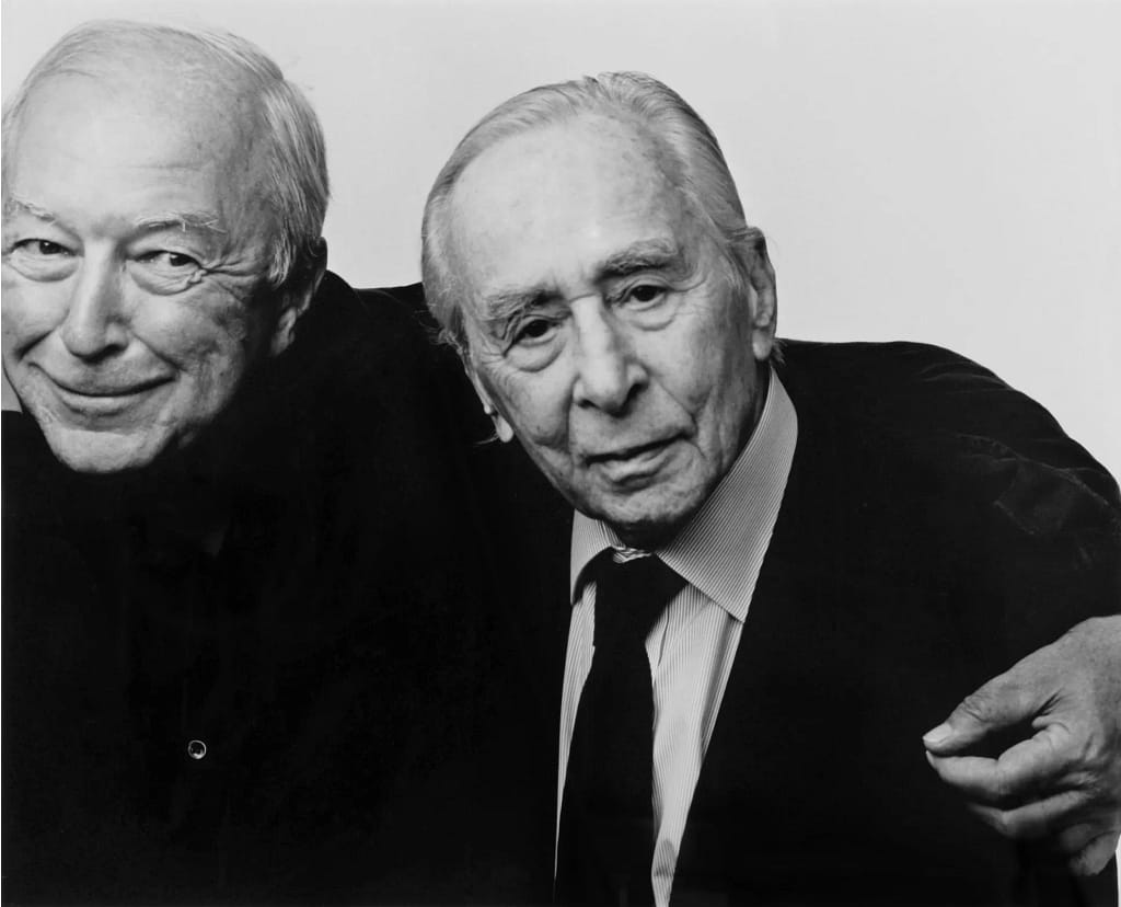 Jasper Johns a Leo Castelli, New York. Foto: Annie Leibovitz. Courtesy Sotheby's.