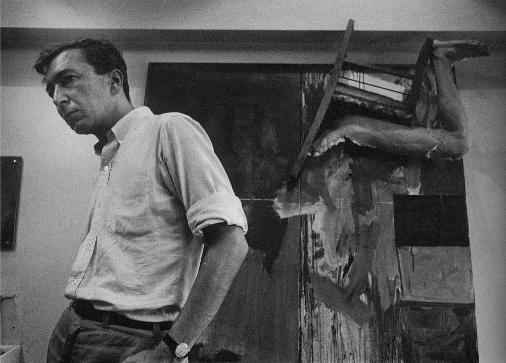 Ugo Mulas, Jasper Johns, Edisto Beach, 1965. Kontaktný list, detail. Foto: Ugo Mulas. © Ugo Mulas Heirs.