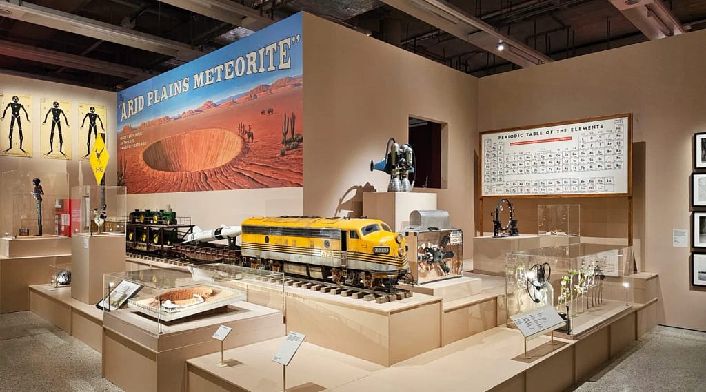 Filmová retrospektíva Wes Anderson The Archives v Design Museum.