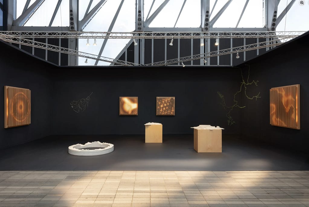 Pace Gallery Frieze New York 2026 Maya Lin Leo Villareal stánok