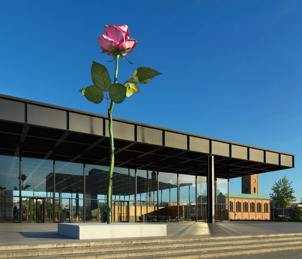 Isa Genzken Pink Rose Neue Nationalgalerie Berlín Art Basel 2026 Unlimited