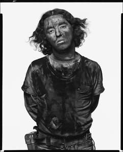 Portrét z výstavy Richard Avedon: Facing West – The Invisible Faces of America, Gagosian London