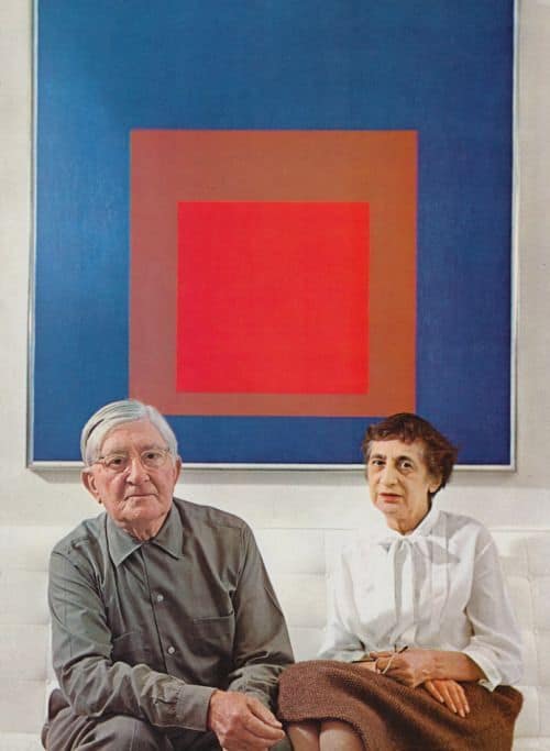 Dve ikony Bauhausu – Josef Albers (1888–1976) a jeho žena Anni Albers