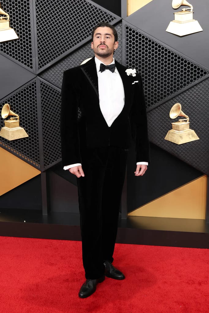 Bad Bunny attends the 68th Grammy Awards on Feb. 1, 2026, in Los Angeles.
Neilson Barnard / Getty Images for The Recording Academy