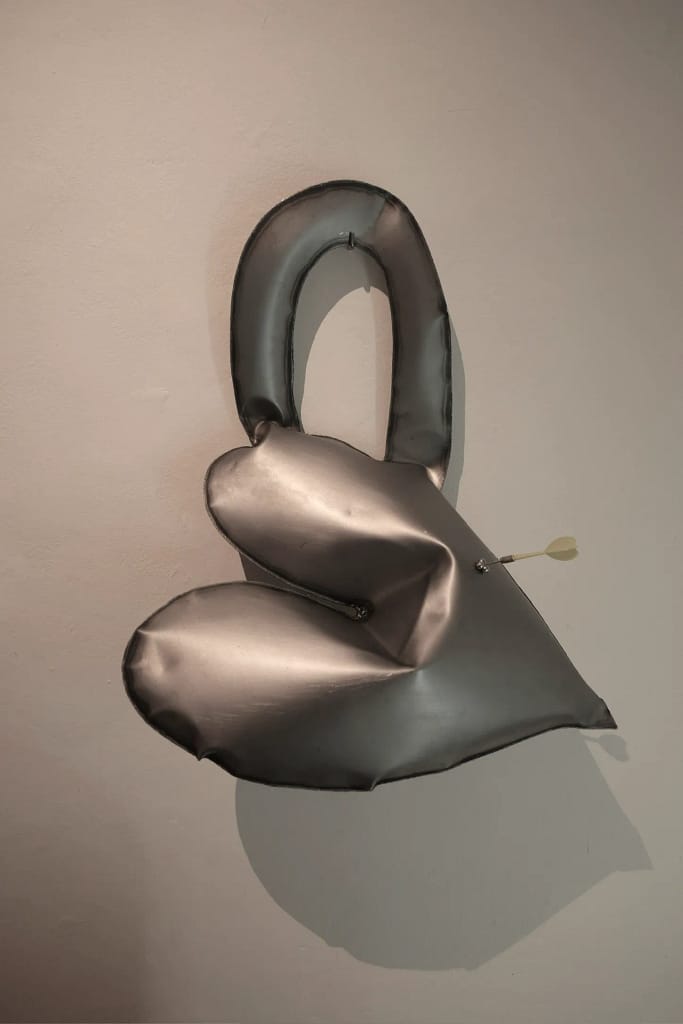 Finally Landing exhibition installation Galéria Medium Bratislava