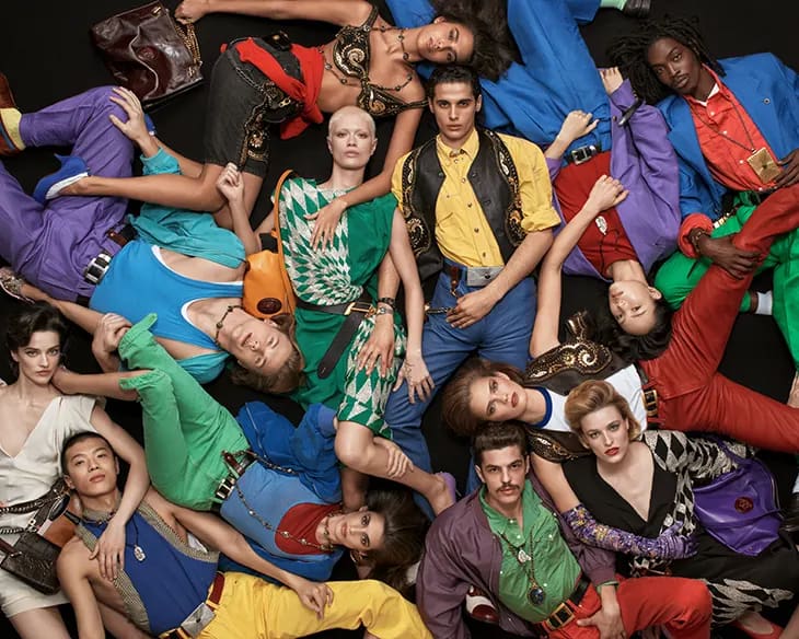 Versace Spring Summer 2026: posledná kampaň Daria Vitaleho