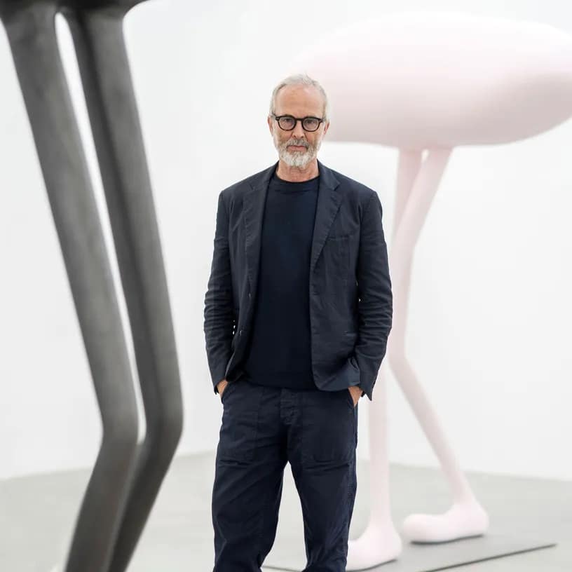 Erwin Wurm portrait Venice Biennale 2026 Dreamers Museo Fortuny