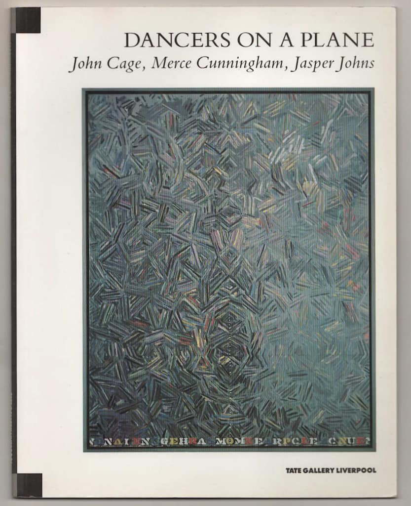 Dancers on a Plane: John Cage, Merce Cunningham, Jasper Johns, katalóg výstavy, Tate Gallery, Liverpool, 1989. Zdroj: AbeBooks.